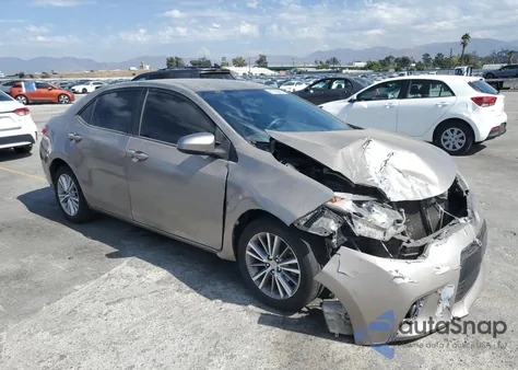 2014 Toyota Corolla L из США, поврежденный, VIN 5YFBURHE0EP089373